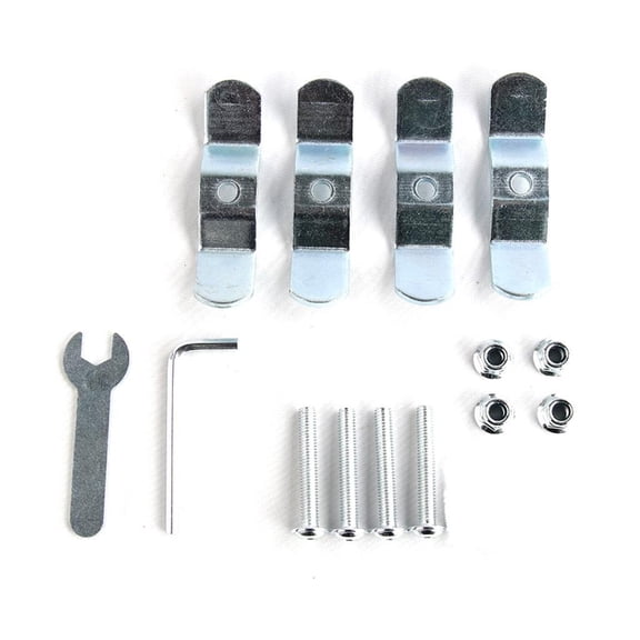 Yammee Motorcycle Trunk Pannier Screw Bolts Lock Support Bars Side Luggage Case Fasteners Rear Luggage Case Mounting Fasteners