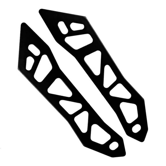 Yammee Motorcycle Windshield Mounting Kit High Strength Aluminum Frame Easy Assembly Enhanced Aerodynamic Protection for Riding