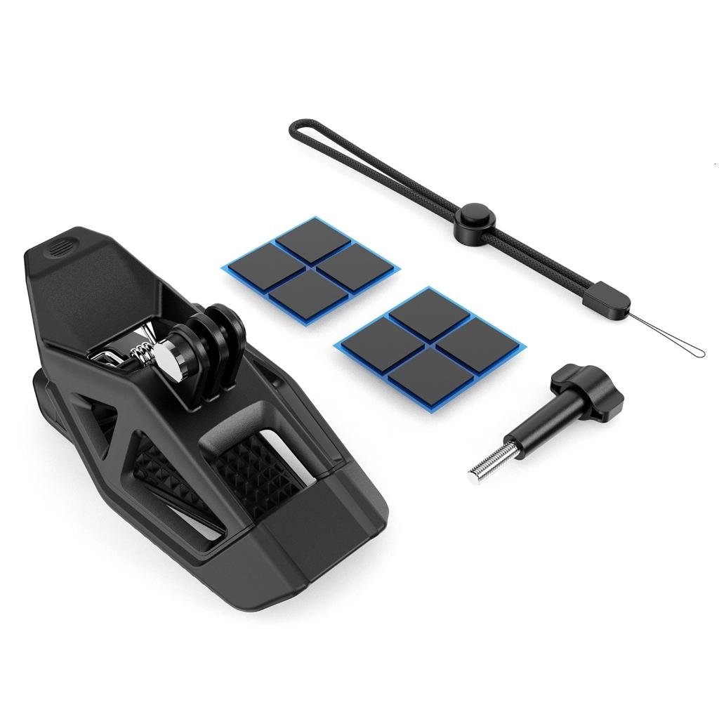Camera Stand Spring Yammee Motorcycles helmet Camera Mount Flexible Clamp Design Spring ...