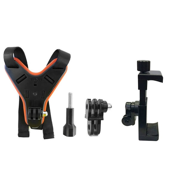 Yammee Mountain Dog Action Camera Recorder Ride Mount Stand Holder Stable Motorcycle Helmet Chin Mobile Phone Holder Stand