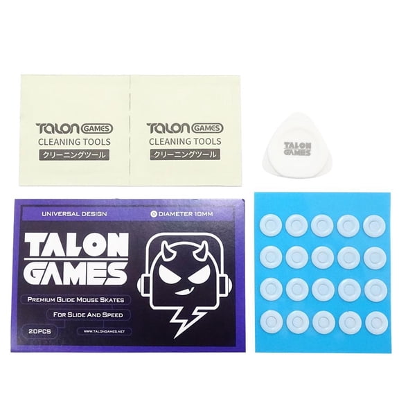 Yammee Mouse Skates DIY Universal Dots Mouse Feet Pad Anti-Slip 1 Set 20PCS