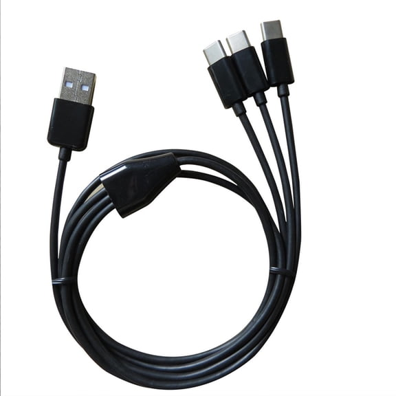 Yammee Multi 3 in 1 USB C Long Charger Cable Charging Cord Multiple Ports Long Charging