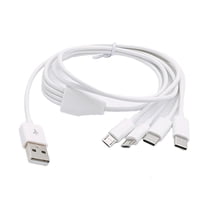 Yammee Multi Charging Cable 4in1 Multiple Phone Charger Cord USB to Type-C/MICRO USB