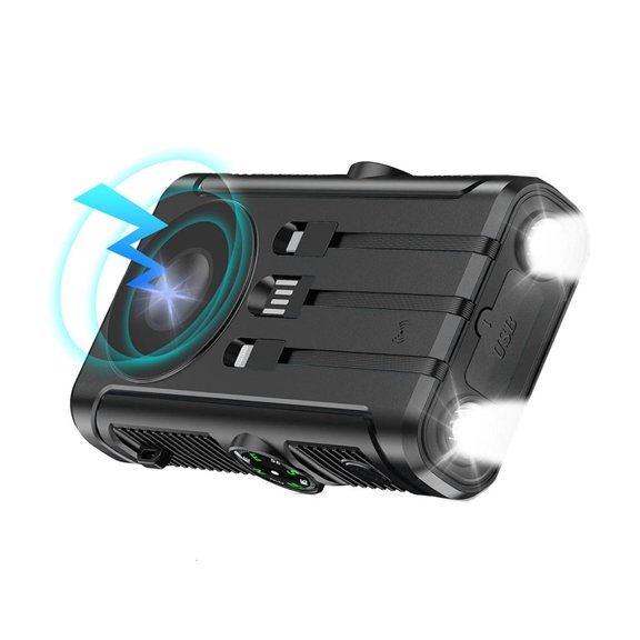 Yammee Multifunctional 20000mAh Solar Hand Crank Wireless Chargers For Travel Hiking