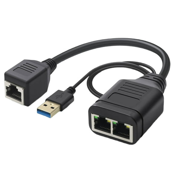 Yammee Multiple Port Ethernet Splitter 1 in 2/3/4 Out Ethernet Splitter, LAN Splitter for Homes or Office Networking Needs