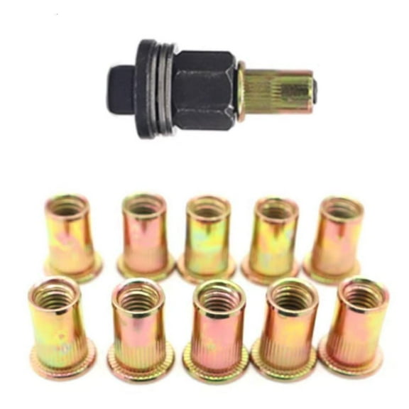 Yammee Multiple Size Hand Manual Riveter Nut Tool for Home Renovations and Auto Repair