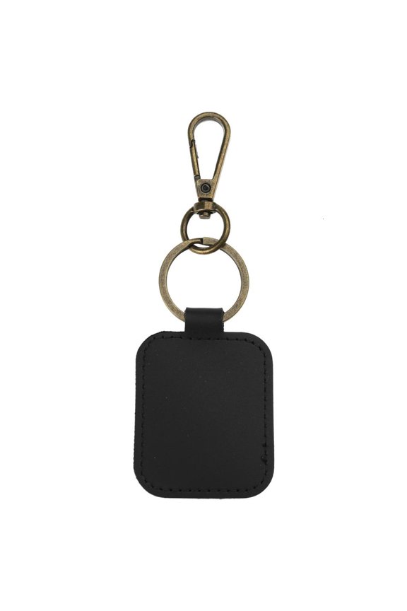 Yammee Multipurpose Leather Keychain Practical Rings and Necklace Storage Bag Keyrings