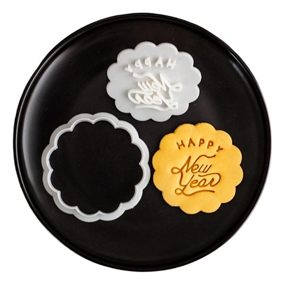 Yammee Multipurpose Plastic Cookie Stamp Snake Themed Biscuit Mold for Baking Enthusiasts Holiday Party Kitchen Accessories