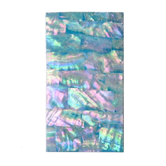 Yammee Natural Abalone Shells Laminate Sticker 40x70mm for Scrapbooking Phone Case