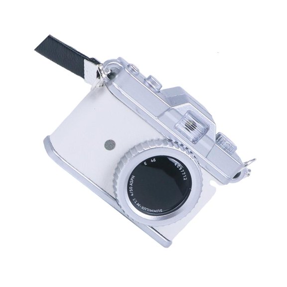 Yammee Nostalgic Camera Key Fob LED Lighting Sound Effects Portable Decoration Creative Keyring Unisex Gift For Birthdays