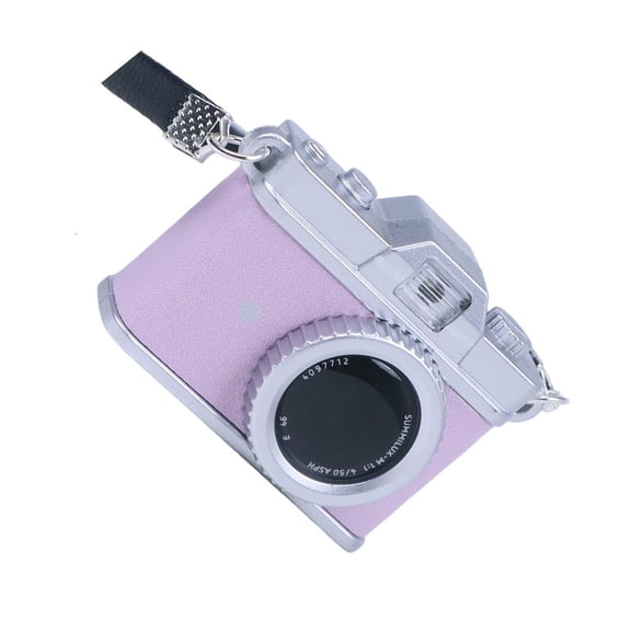 Yammee Nostalgic Camera Key Fob LED Lighting Sound Effects Portable Decoration Creative Keyring Unisex Gift For Birthdays