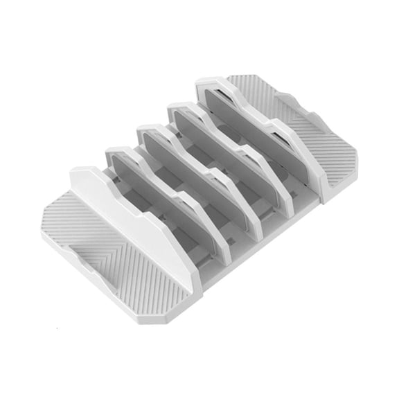 Yammee Notebook Display Stand Multi Tiered Storage Space Optimized Laptop Holder For Workstations Study Areas