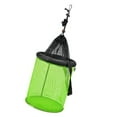 thumbnail image 1 of Yammee Nylon Net Baits Storage Cage for Keep Crayfish Minnows Floating Fishing Basket Bucket Foldable Fishing Net Holder, 1 of 10