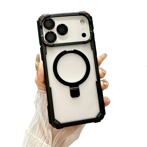 Yammee Oil Resistant Anti Fingerprint Shock Absorbing Cover For Smartphone With Magnetic Mounting System And Ventilation Design