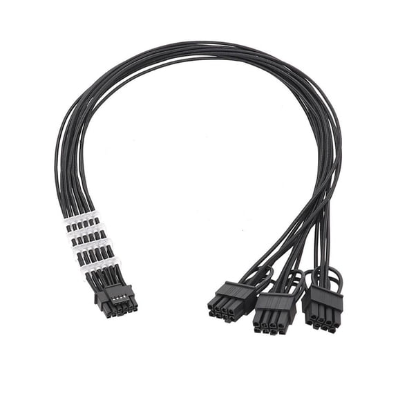 Yammee Original 12VHPWR 8Pinx3 to 12+4PIN 16Pin ATX3.0 Modulars Power Supply Cable for RTX40 GPU Video Cards