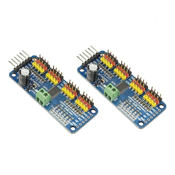 Yammee 12 Bit 16 Channel PWM Controller Board PCA9685 Module for Automation Project