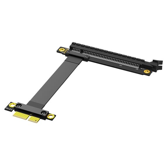 Yammee PCIE3.0 X16 to X1 Power Risers Adapter Card Extension Cable 25cm Extender