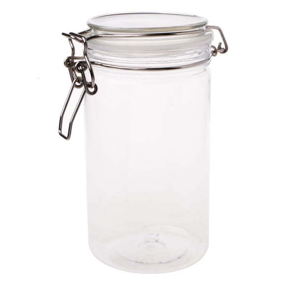 Yammee PETP Food Storage Milk Powder Box Clamp Lid Air Tight Sealed Locking Jar Kitchen
