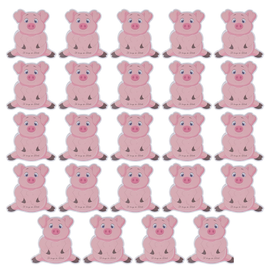 Yammee Pack Of 24 Patrick's Day Pig Cards for Festival Greetings and ...