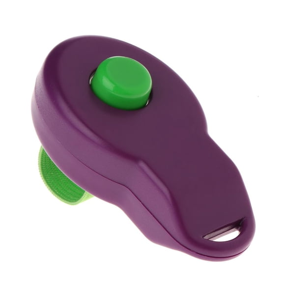 Yammee Pet Dog Clicker Dog Training Clicker with Elastic Finger Strap Large Button Clicker for Pet Dog for Cat Bird Horse Train