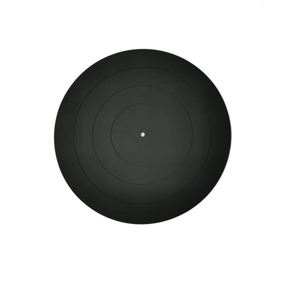 Yammee Phonograph Turntable Anti-Vibration Silicone Rubber for LP Anti-Slip Mat For Pla