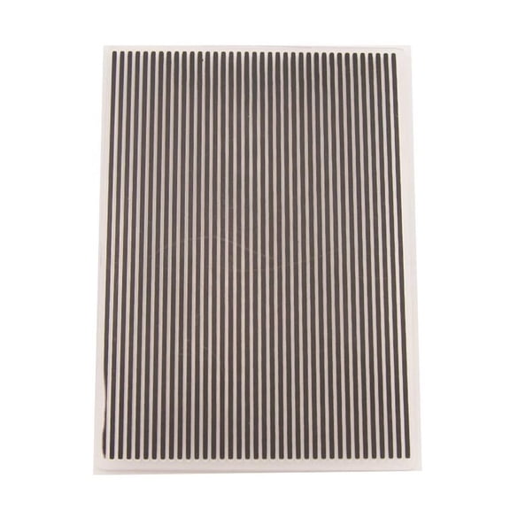Yammee Plastic Embossing Folder DIY Craft Template Mold Stamp Stencils Making Stripe