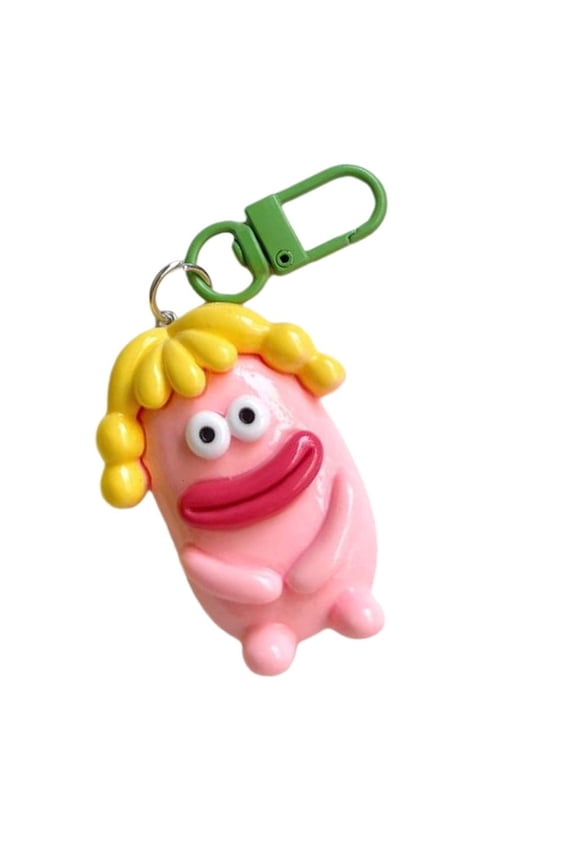 Yammee Playful Talking Lips Key Holder Sturdy Backpack Charm For Best Friend