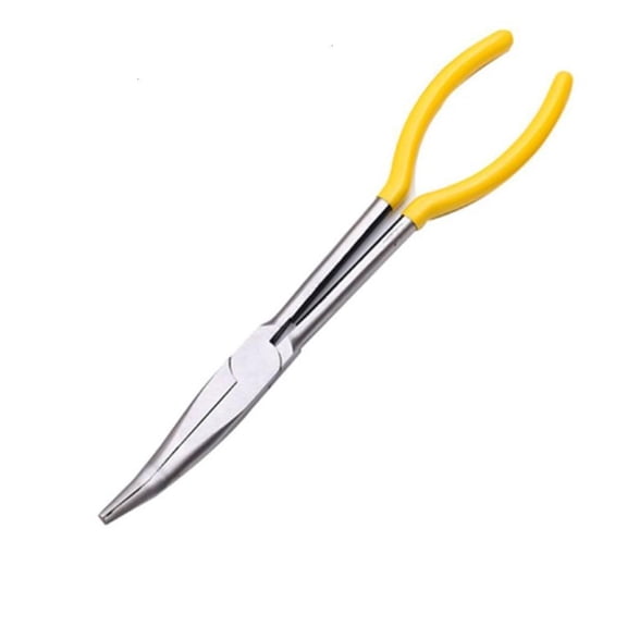 Yammee Pliers Plug Cable Puller Long Needle Nose Plier Wire Cutter Hose Clamp Hand Tool
