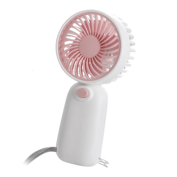 Yammee Pocket Sized Battery Operated Handheld Fan Quiet Personals Airflows Desk Solution
