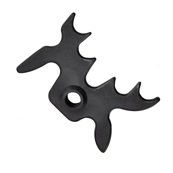 Yammee Pool Cue Rack Bridge Head Billiard Bridge Head Plastic Billiard Cue Stick Bridge