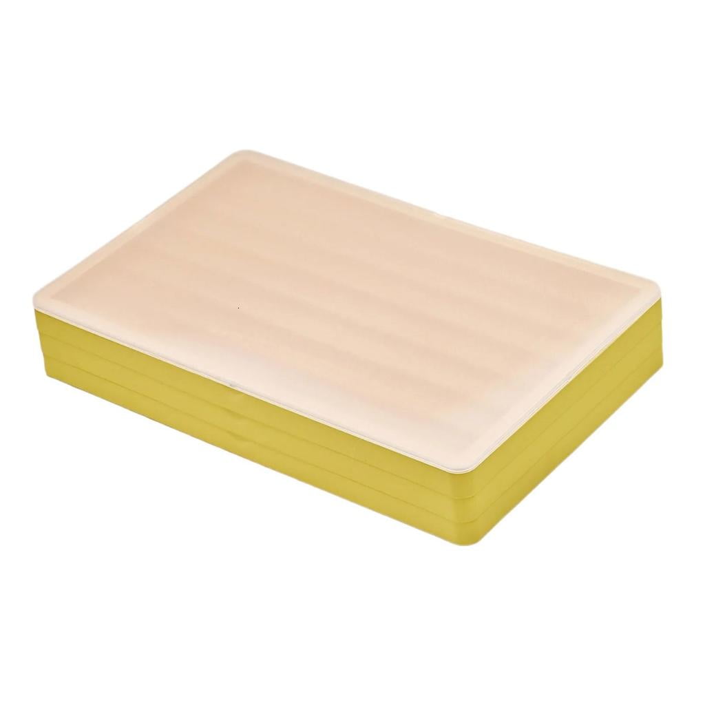 Yammee Portable 3 Layer Keycap Organizers Stackable Clear Plastic Case ...