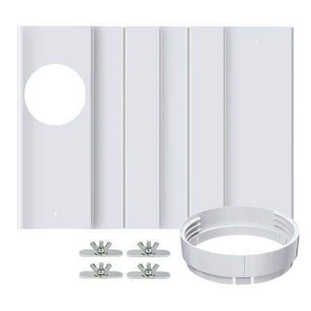 Yammee Portable Air Conditioner Window Kit for Air Conditioner Exhaust Hose 15cm