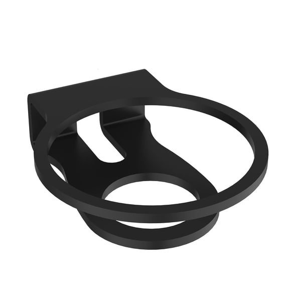 Yammee Portable Audio Bracket Wall Mount Organizer Black White