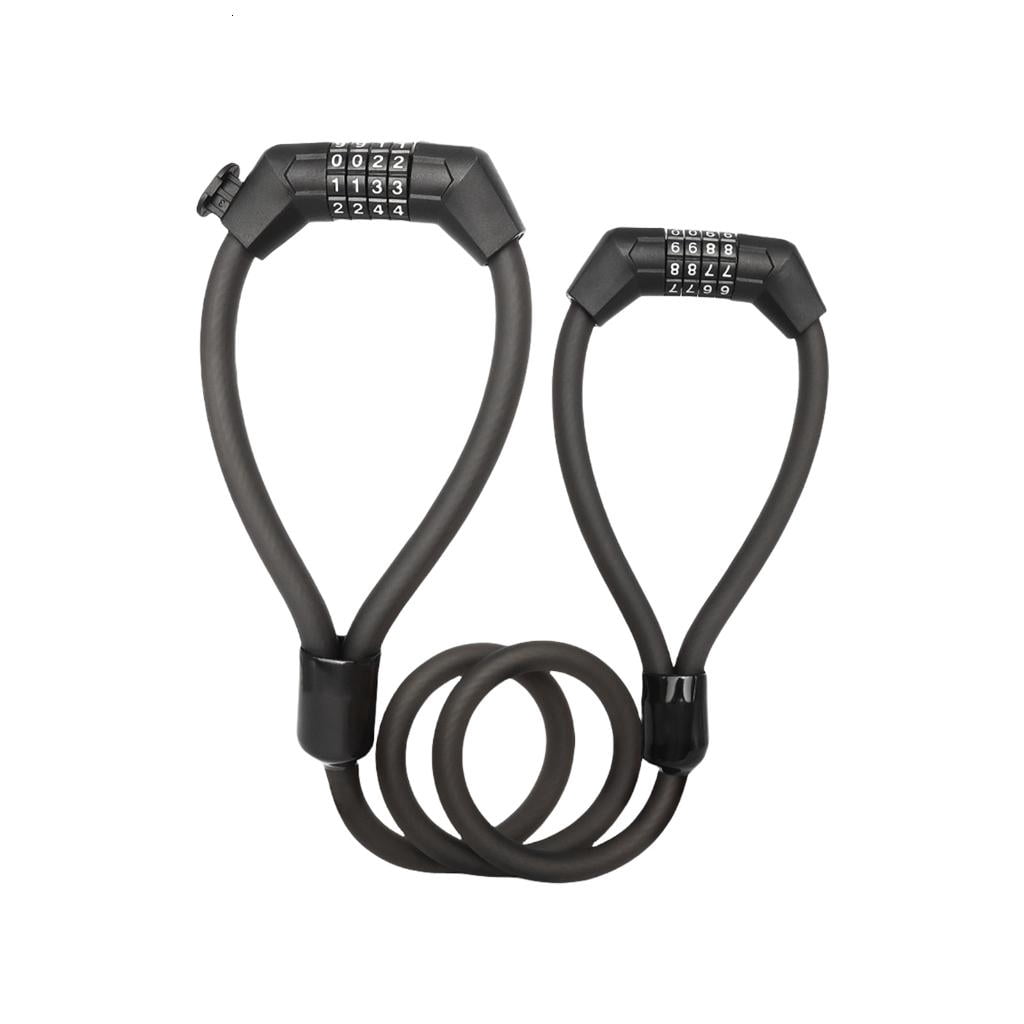 Yammee Portable Bicycles 4 Digit Security Password Lock High Security Padlocks
