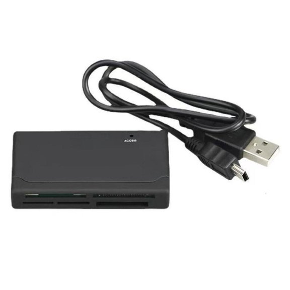 Yammee Portable Card Reader 6 in 1 Memory Card Reader for TF CF XD MS Card
