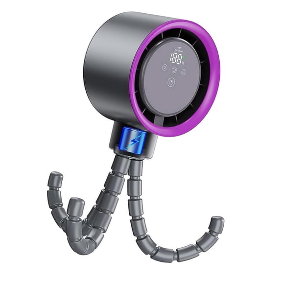 Yammee Portable Cooling Fan Baby Strollers Use 100 Speeds for Baby Carriages Outdoor