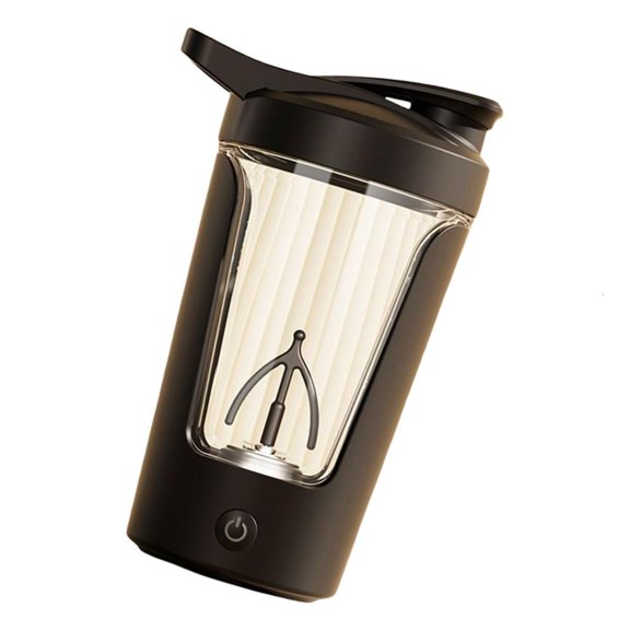 Yammee Portable Electric Shakers Cup 450ml Automatic Mixing Cup Stirring Mug Coffee Milk Cup for Travel Home and Kitchen Tool