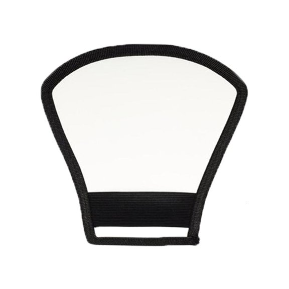 Yammee Portable Flash Light Diffuser Reflector 2-in-1 Silver/White Camera Diffusor
