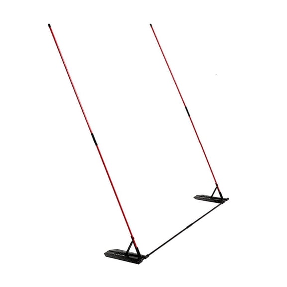Yammee Portable Golf Swing Plane Trainer Alignment Stick Holder Golf Swing Practice Aid for Swing Pathes Training