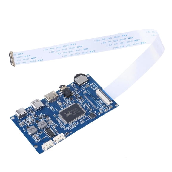 Yammee Portable LCD Driver Board Notebook LCD Display Screen Drive Controller Board 30pin EDP 1920x1080 Resolution with Cord