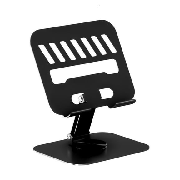 Yammee Portable Tablet Stand Holder 360 Rotating Foldable Design Laptop Risers Support with Hollows Design,Heat Dissipation