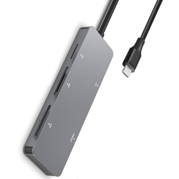 Yammee Portable Type C Fast File Transfer CFexpresses Card Reader for CFast CF XD SDTF