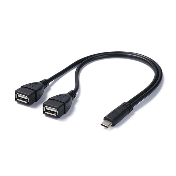 Yammee Type C to Double USB Charging Cable Cord For Smartphones Tablets And More 5V 3A