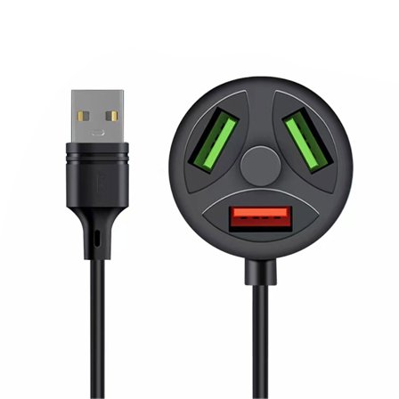 Yammee Portable USB2.0 Charging Hub with 3 Port Multi USB Port Expander USB Splitter