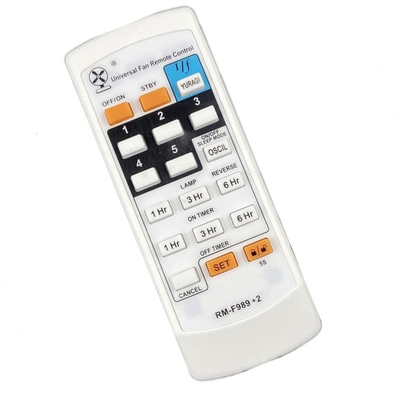 Yammee Portable Universal Ceiling Fan Remote Control Replacement for RM-F989+2 Electric