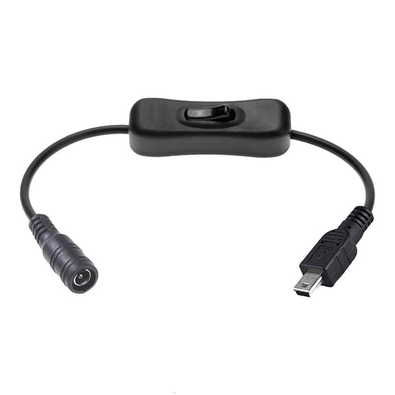 Yammee Power Adapter Connector Type C USB Mini USB Micro USB to 5.5x2.1mm Female