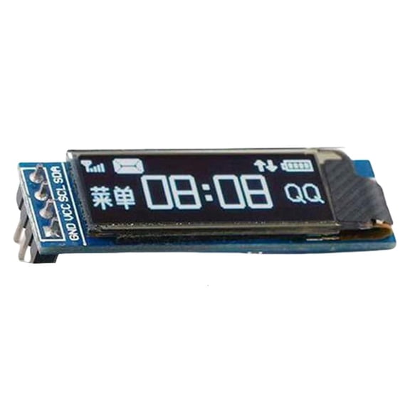Yammee Precise 0.91inch Module With White Display And I2C for Microcontroller
