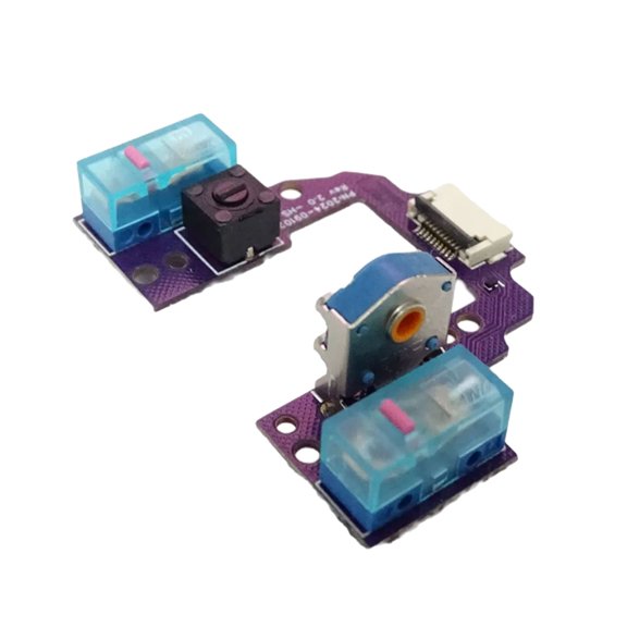 Yammee Precise Microswitch Button Board Circuit for GProX Superlight 2 Mouse Mainboard With Dustproof Mouse Decoders Wheel