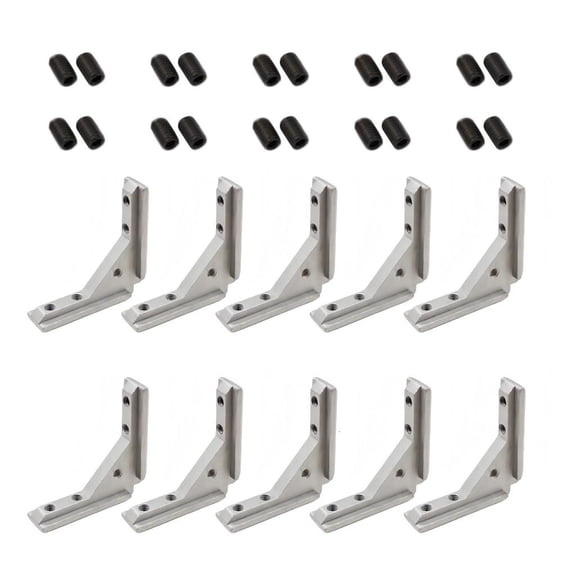 Yammee Professional Aluminum Corner Brackets For Door Frame Installation And Reinforcement
