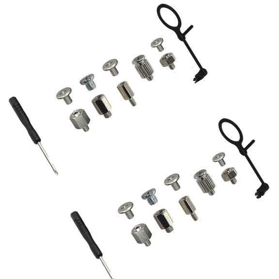 Yammee Professional M.2 NVMe Screw Fastener Kit High Strength M.2 Screw With Precise Screwdriver For PC Builders Hardware